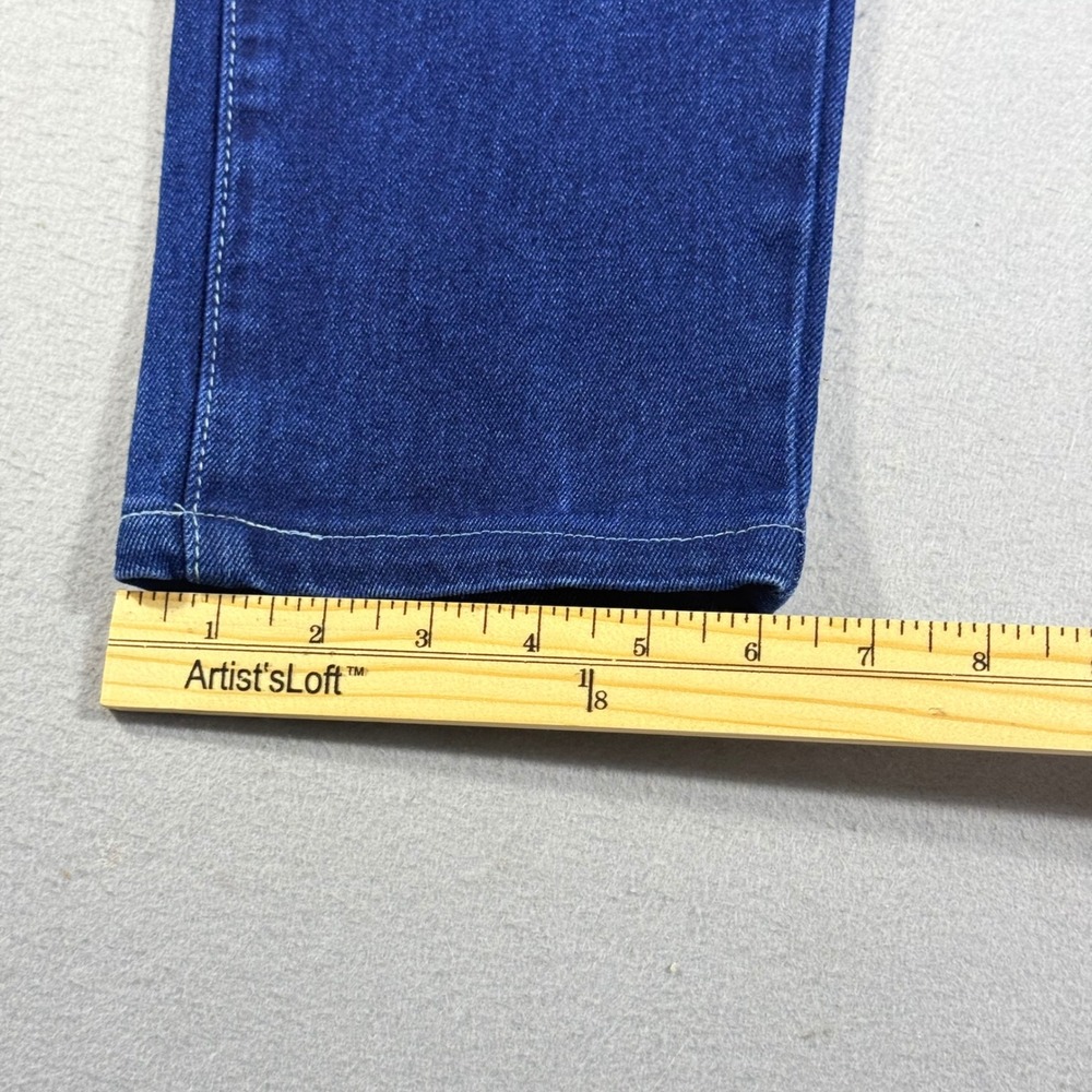 True Religion Rocco Relaxed Skinny Jeans Mens 30 Indigo Blue Denim Stretch - Picture 12 of 16